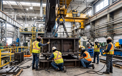 Referenzprojekt Industrieumzug